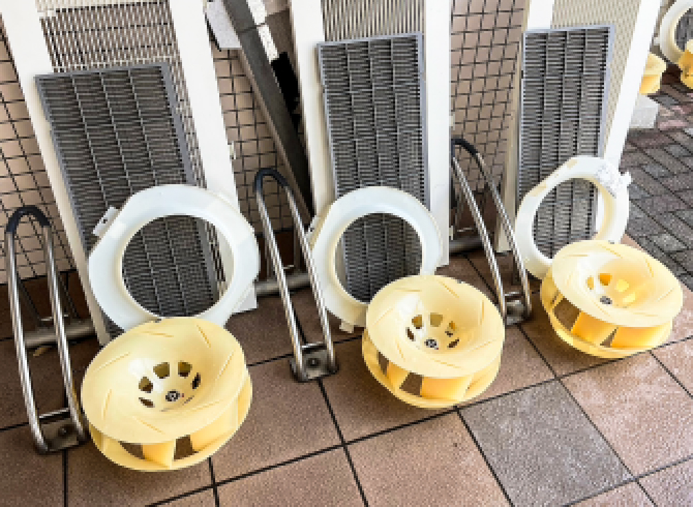 作業の様子